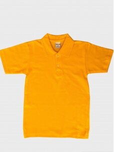 Geltoni polo marškinėliai