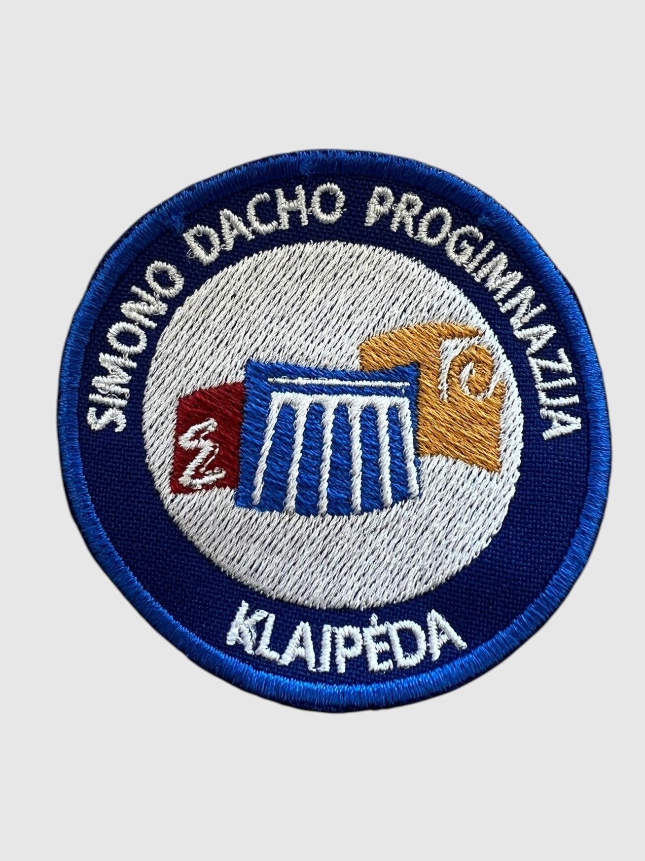 Klaipėdos Simono Dacho progimnazijos emblema Klaipėdos Simono Dacho progimnazijos emblema